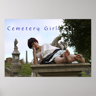 Friedhof Girl Poster