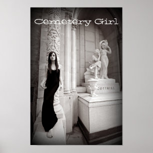 Friedhof Girl Poster