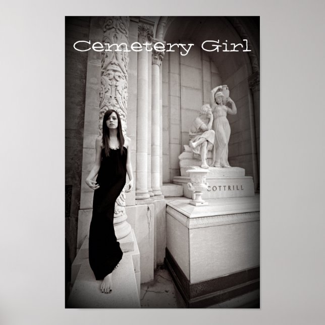 Friedhof Girl Poster (Vorne)