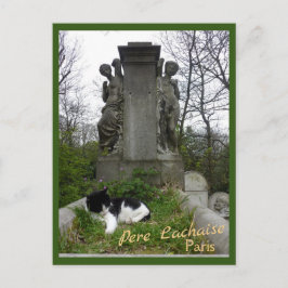 Friedhof mit Text Postkarte