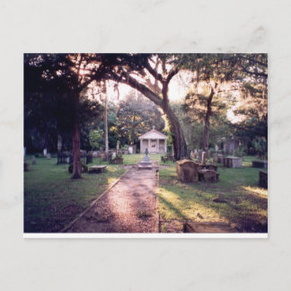 Friedhof Postkarte