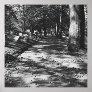 Friedhof Scene Poster