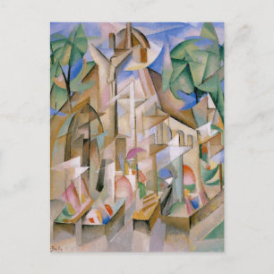 Friedhof von Alice Bailly Postkarte