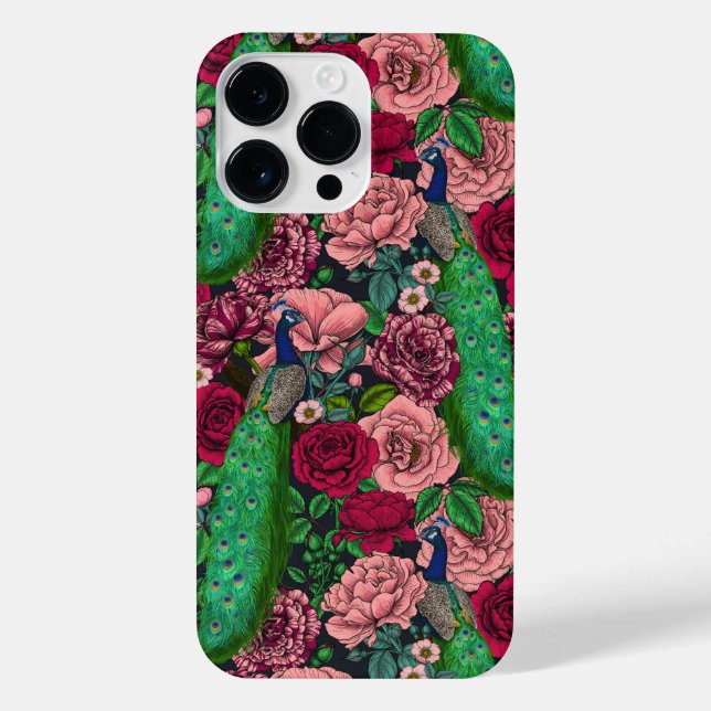 Friedhöfe im Rose-Garten 2 iPhone 14 Pro Max Hülle (Rückseite)