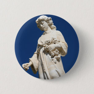 Friedhofs-Engel Button