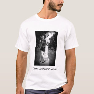 Friedhofs-Mädchen T-Shirt