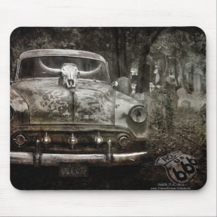 Friedhofs-Poltern Mousepad