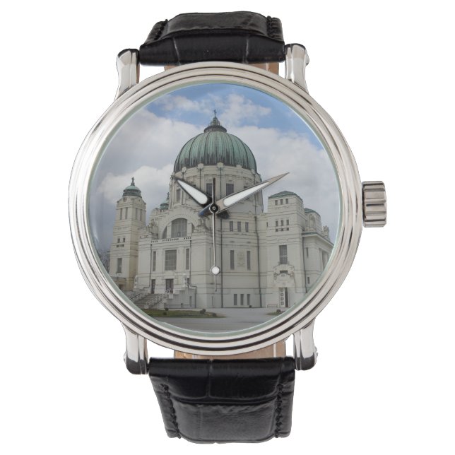 Friedhofskirche Zum Heiligen Karl Borromäus Armbanduhr (Vorderseite)