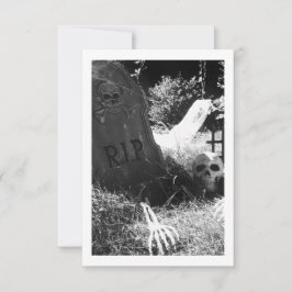 Friedhofszene Einladung