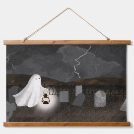 Friedhofverschiebung Wandteppich Mit Holzrahmen