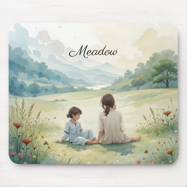 Friedlich Afternoon Mousepad (Vorne)
