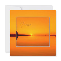 Friedlich Amber Sunset