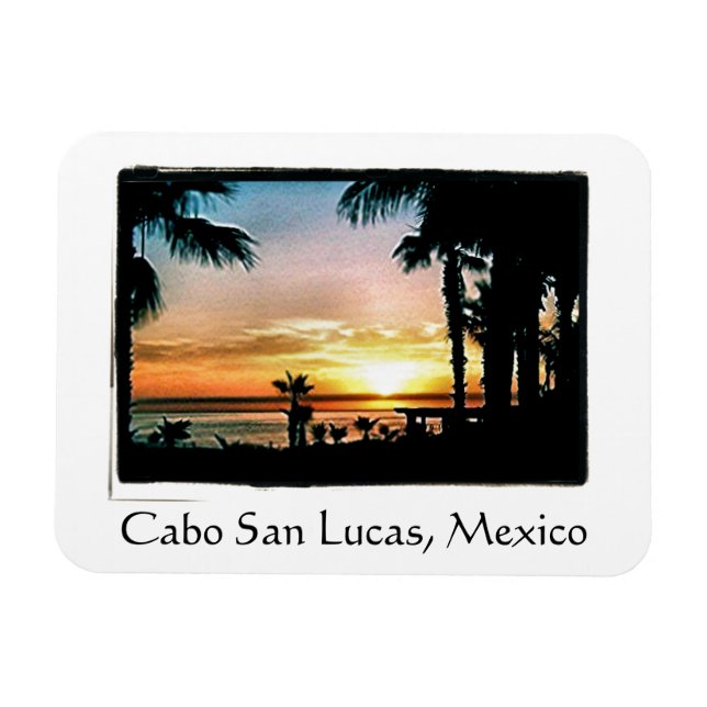 Friedlich Cabo Sunset Magnet (Horizontal)
