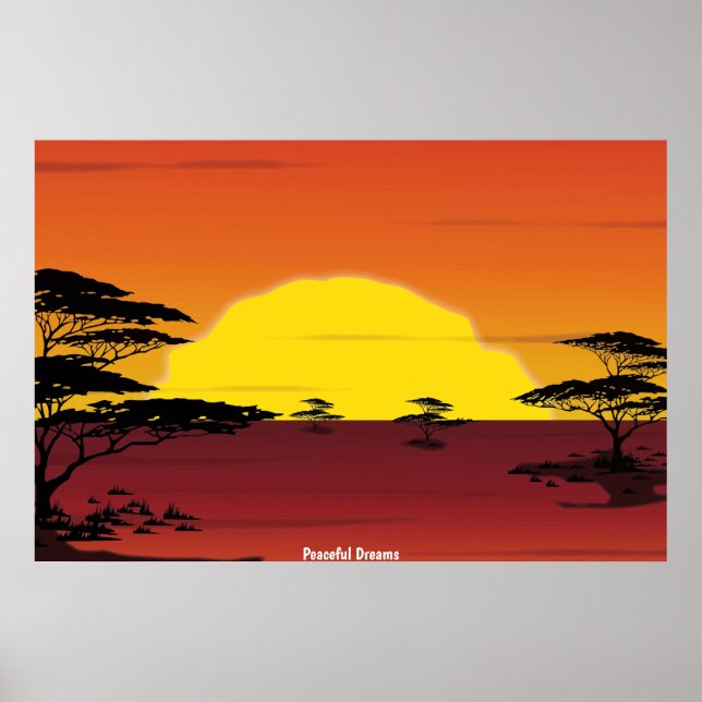 Friedlich Dream Poster (Vorne)