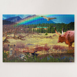 Friedlich Leopard Waterhole Animal