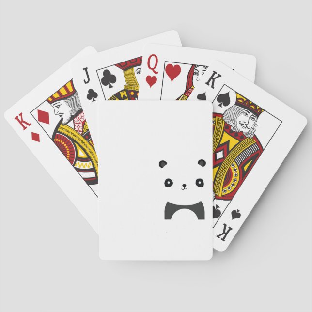 Friedlich Panda Spielkarten (Rückseite)