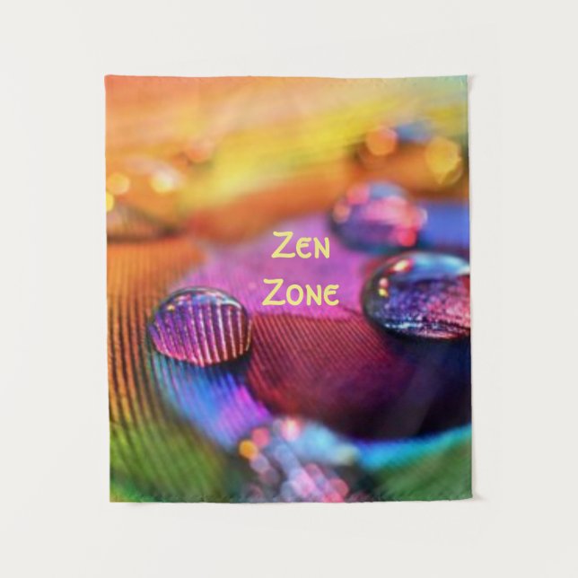 FRIEDLICH WALL ART - ZEN-ZONE-Tapestry (50" x 60") Wandteppich (Vorderseite)