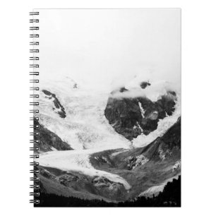 FRIEDLICHE BERGLANDSCHAFT NOTIZBLOCK