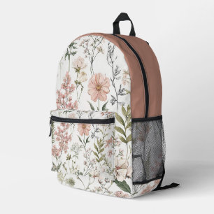 Friedliche Blütenblätter Bedruckter Rucksack