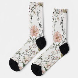 Friedliche Blütenblätter Socken