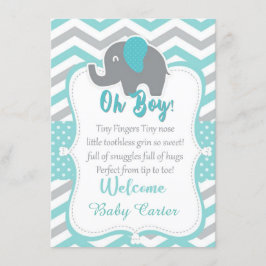 friedliche inaktive Duschkarte Einladung