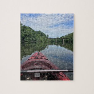 Friedliche Kajaktour-Puzzle