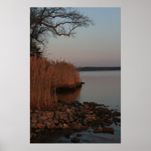 Friedliche Küste Poster