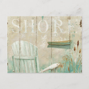 Friedliche Küste Postkarte