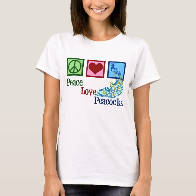Friedliche Liebe T-Shirt (Vorderseite)