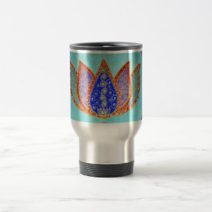 Friedliche Lotos-Reise/Pendler-Tasse Reisebecher