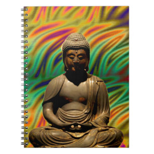 Friedliche Meditation von Buddha Prints Notizblock