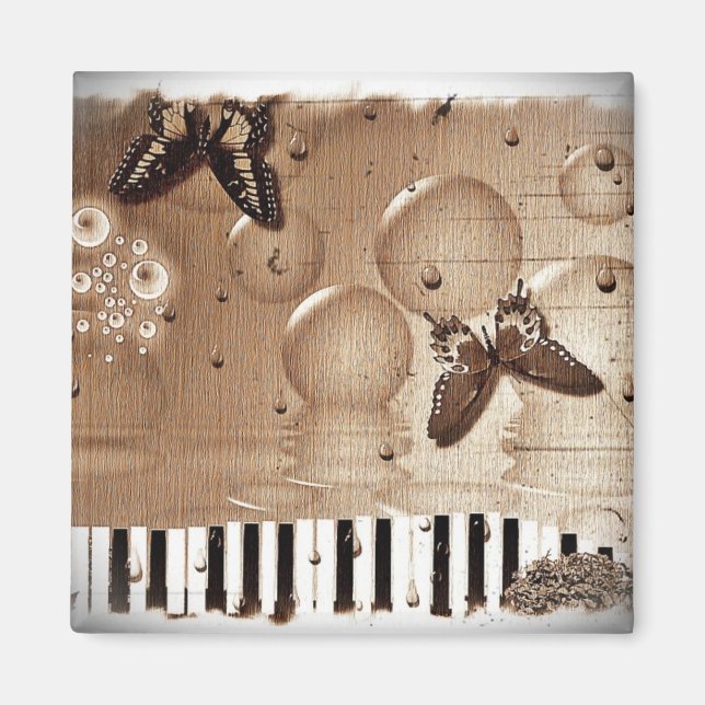 Friedliche Musik Magnet (Vorne)