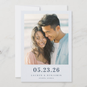 Friedliche Pastell-Romanische Fotografie Save The Date