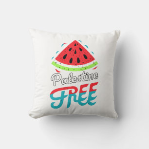 Friedliche Scheiben Watermelon Freie Palästina - U Kissen