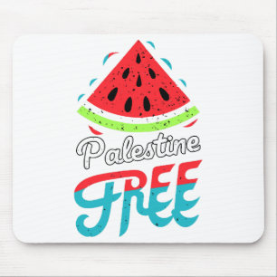 Friedliche Scheiben Watermelon Freie Palästina - U Mousepad