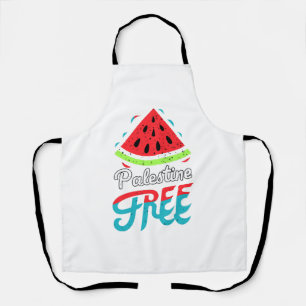 Friedliche Scheiben Watermelon Freie Palästina - U Schürze