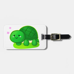Friedliche Schildkröte Gepäckanhänger