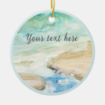 Friedliche Strandküste