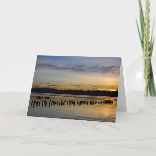 Friedliche Szene Karte (Vorderseite)