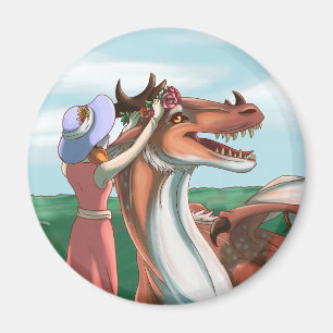 Friedliche Tage Magnet