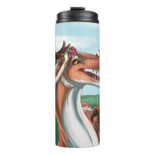 Friedliche Tage Thermosbecher