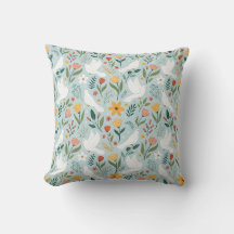 Friedliche Taube & Wildblumen Botanisches Nahtlose