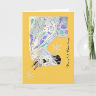 Friedliche Weihnachten Karte