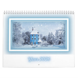 Friedliche Wintertage — Kalender 2026