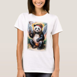 Friedliche Zeit für diesen jamaikanischen Engel-Pa T-Shirt
