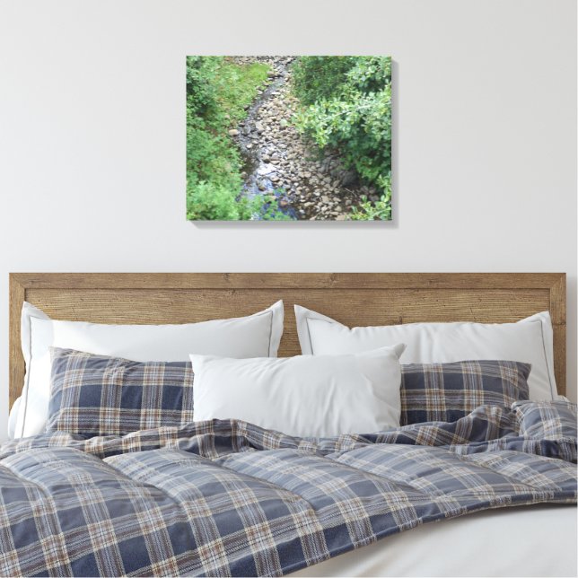 Friedlicher Bach 1 Leinwanddruck (Insitu (Schlafzimmer))