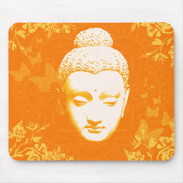 Friedlicher Buddha Mousepad (Vorne)