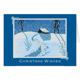 Friedlicher Fallschnee