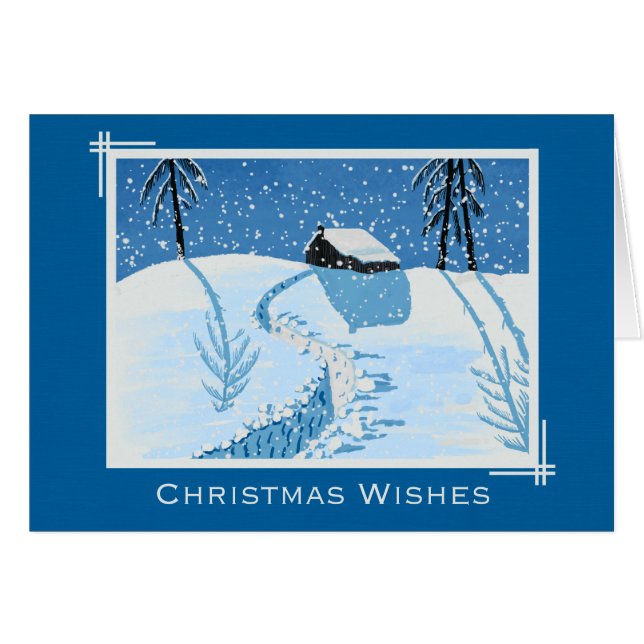 Friedlicher Fallschnee (Vorderseite (Horizontal))