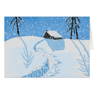 Friedlicher Fallschnee